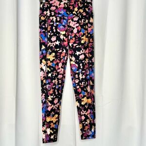 ❗️NWT❗️CALVIN KLEIN PERFORMANCE HIGH WAIST 7/8 TIGHT- MULTI COLOR PRINT  C